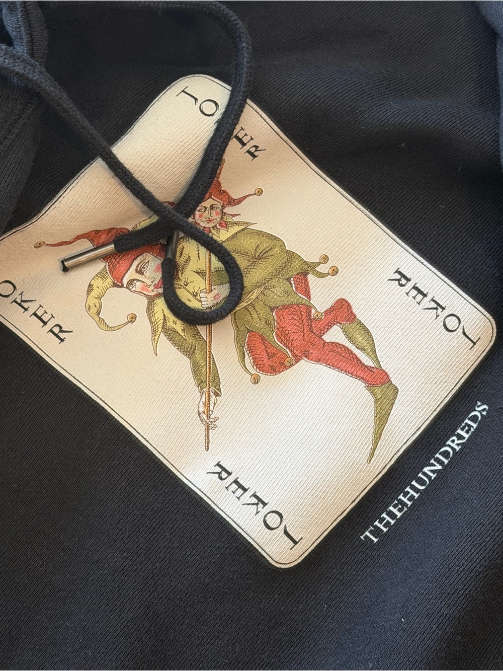 The Hundreds Black Joker Graphic Men's Bag men’s sz L